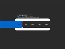Tablet Screenshot of primeanalytics.com